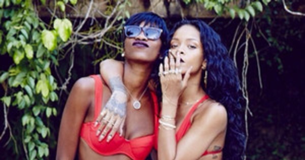 Rihanna Takes Off Bikini Top Smokes Cigar In Newest